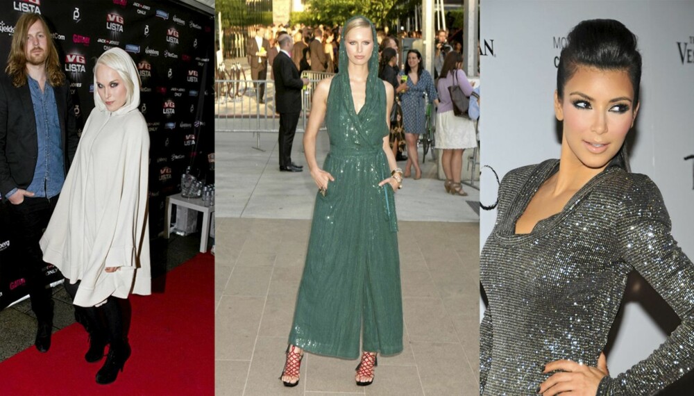 HOT TREND?: Eva Weel Skram fra Eva & The Heartmaker, Karolina Kurkova og Kim Kardashian har alle kastet seg på hette-trenden. HOT TREND?: Eva Weel Skram fra Eva & The Heartmaker, Karolina Kurkova og Kim Kardashian har alle kastet seg på hette-trenden.