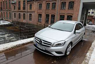 VINNDERKANDIDAT: Mercedes-Benz A-klasse har tatt verden med storm. FOTO: Petter Handeland VINNDERKANDIDAT: Mercedes-Benz A-klasse har tatt verden med storm. FOTO: Petter Handeland