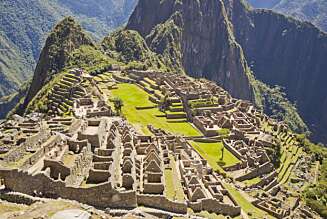 Machu Picchu: Mari og familien hennes hadde ingen problemer med å gå opp til inkaenes tapte by Machu Picchu, som ligger omtrent 2500 meter over havet. Machu Picchu: Mari og familien hennes hadde ingen problemer med å gå opp til inkaenes tapte by Machu Picchu, som ligger omtrent 2500 meter over havet.