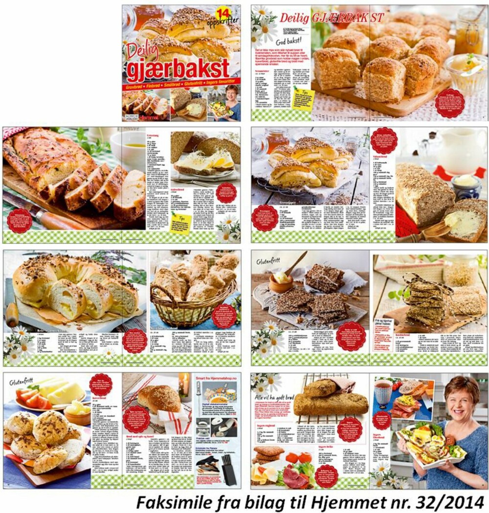 Faksimile av bilaget til Hjemmet nr. 32, i salg fra mandag 4.8.2014. Faksimile av bilaget til Hjemmet nr. 32, i salg fra mandag 4.8.2014.