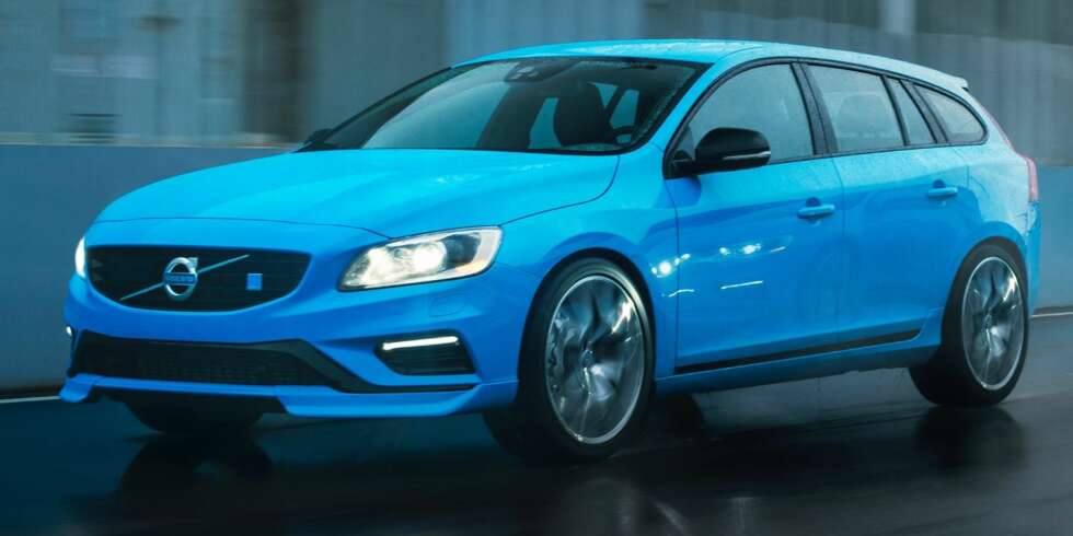 FAMILIERACER: Denne raske V60-en blir å se på svenske veier neste åt. FOTO: Polestar FAMILIERACER: Denne raske V60-en blir å se på svenske veier neste åt. FOTO: Polestar