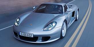 FORGJENGER: Carrera GT. FOTO: Porsche FORGJENGER: Carrera GT. FOTO: Porsche