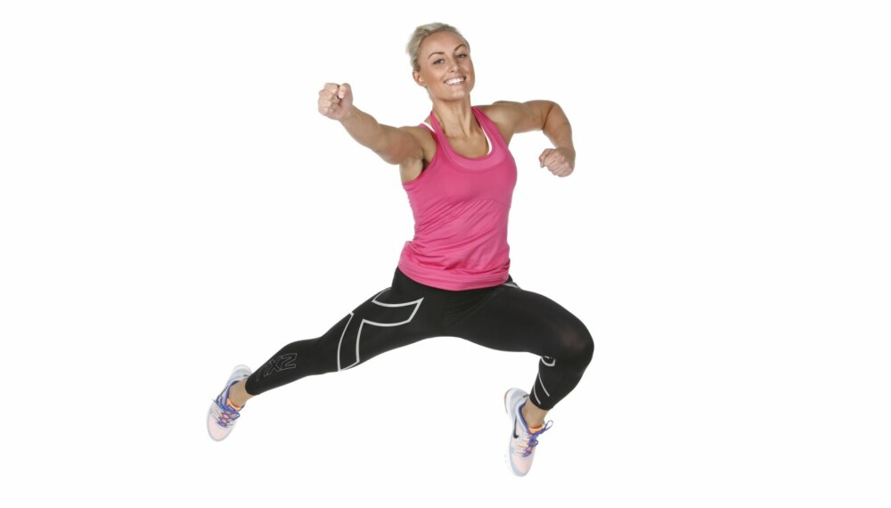 SUPEREFFEKTIVT: Gi alt du har i 20 sekunder av gangen. Den intensive intervallmetoden Tabata gir fettforbrenningen din et boost. SUPEREFFEKTIVT: Gi alt du har i 20 sekunder av gangen. Den intensive intervallmetoden Tabata gir fettforbrenningen din et boost.