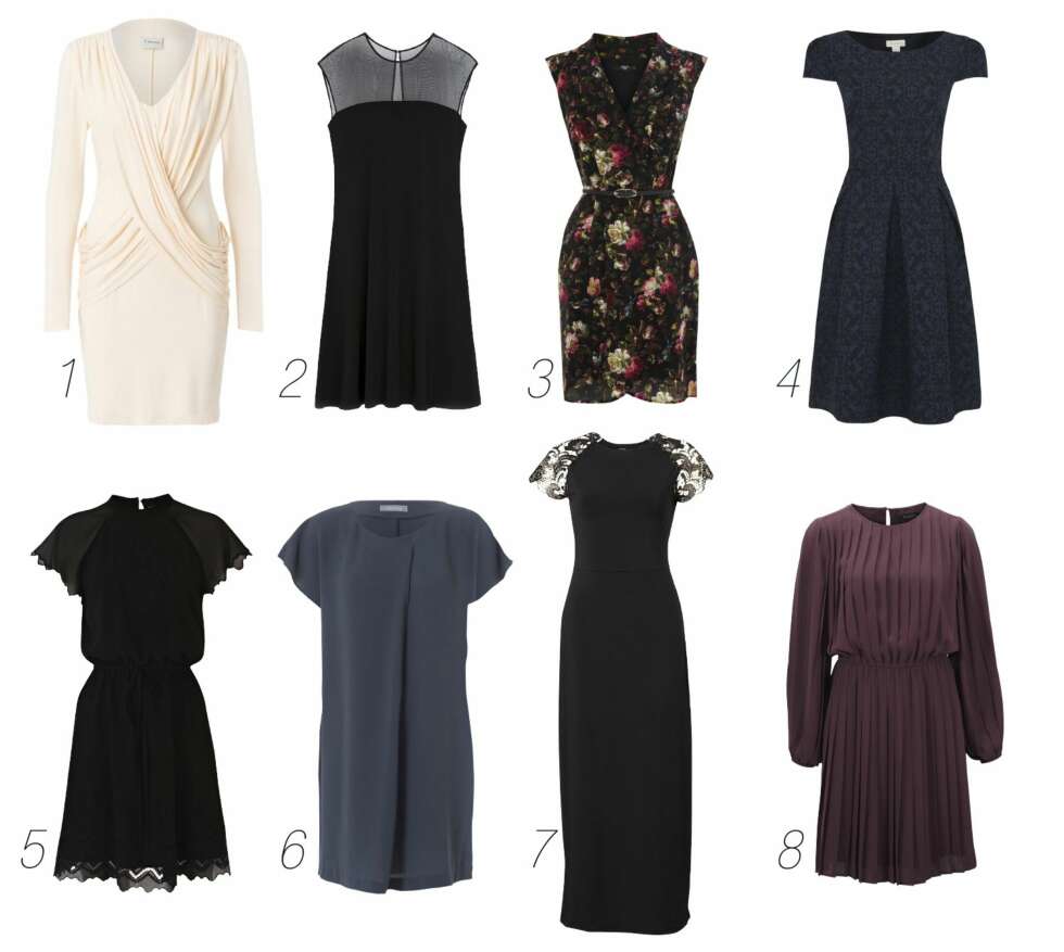 UNDER 800: 1. Ganni, kr 799. 2. Zara, kr 799. 3. Oasis, kr 700. 4. Monsoon, kr 735. 5. Warehouse, kr 610. 6. Samsøe Samsøe, kr 799. 7. MQ, kr 699. 8. Selected Femme, kr 700. UNDER 800: 1. Ganni, kr 799. 2. Zara, kr 799. 3. Oasis, kr 700. 4. Monsoon, kr 735. 5. Warehouse, kr 610. 6. Samsøe Samsøe, kr 799. 7. MQ, kr 699. 8. Selected Femme, kr 700.