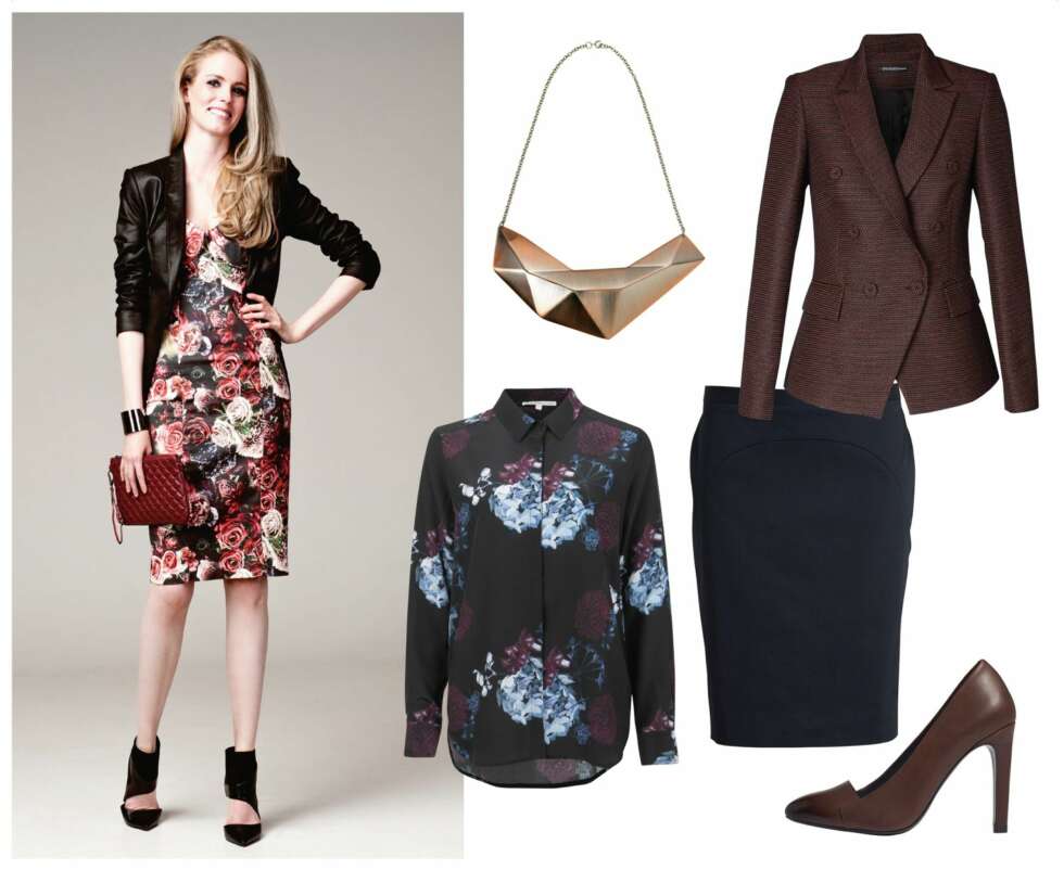 FØRSTE LOOK: Inga har på seg: Kjole fra Zara, kr 599,- Armbånd fra Mango, kr 159,- Sko fra Zara, kr 499,- Veske fra Mango, kr 199,- Jakke fra Mango, kr 399,- Produktforslag til høyre: Smykke fra Cos, kr 290,- Blazer fra Epilogue, kr 3300,- Skjorte fra Mercury Mary, kr 1999,- Skjørt fra Bruuns Bazaar, kr 999,- Sko fra Cos, kr 1500,- FØRSTE LOOK: Inga har på seg: Kjole fra Zara, kr 599,- Armbånd fra Mango, kr 159,- Sko fra Zara, kr 499,- Veske fra Mango, kr 199,- Jakke fra Mango, kr 399,- Produktforslag til høyre: Smykke fra Cos, kr 290,- Blazer fra Epilogue, kr 3300,- Skjorte fra Mercury Mary, kr 1999,- Skjørt fra Bruuns Bazaar, kr 999,- Sko fra Cos, kr 1500,-