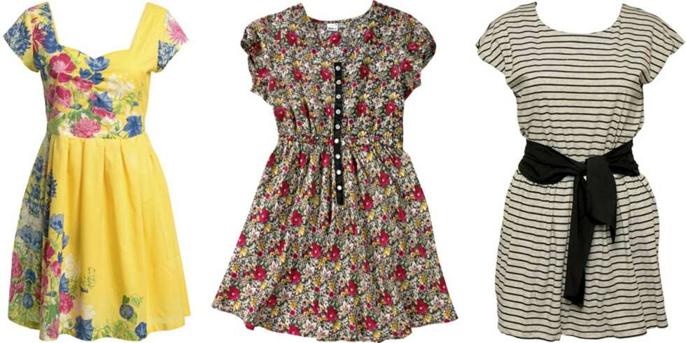 FRA VENSTRE: Ellos (kr 249), Gina Tricot (kr 249), Mango (kr 449). FRA VENSTRE: Ellos (kr 249), Gina Tricot (kr 249), Mango (kr 449).