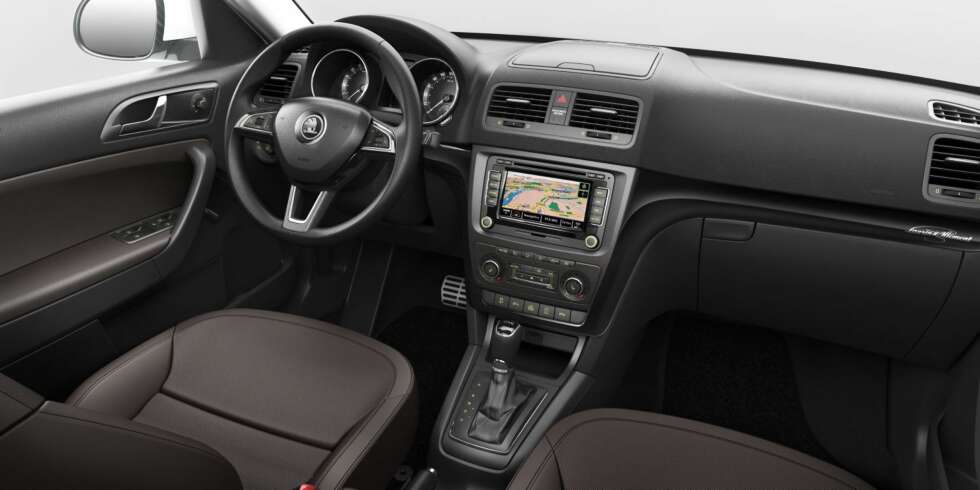 NYTT: Interiøret er helt nytt, ifølge Skoda. FOTO: Skoda NYTT: Interiøret er helt nytt, ifølge Skoda. FOTO: Skoda