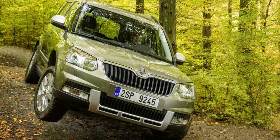 RURAL: Slik blir nye Skoda Yeti, offroad-style. FOTO: Skoda RURAL: Slik blir nye Skoda Yeti, offroad-style. FOTO: Skoda