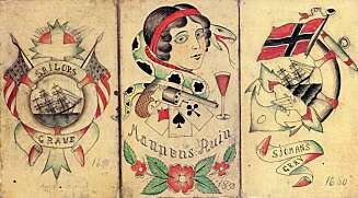 UTVALG: Gamle, gode tattooer. UTVALG: Gamle, gode tattooer.