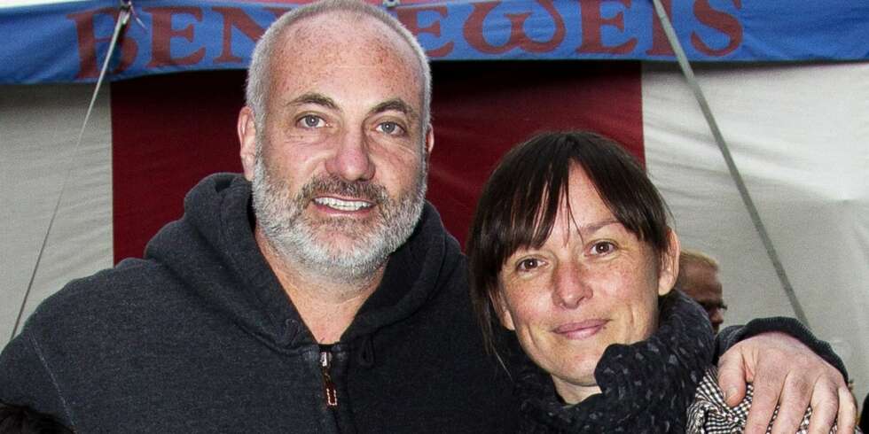 LYKKELIG FAMILIE: For Kim Bodnia er familien hans store ankerfeste i tilværelsen. Her med forloveden Rikke Louise Andersson. LYKKELIG FAMILIE: For Kim Bodnia er familien hans store ankerfeste i tilværelsen. Her med forloveden Rikke Louise Andersson.