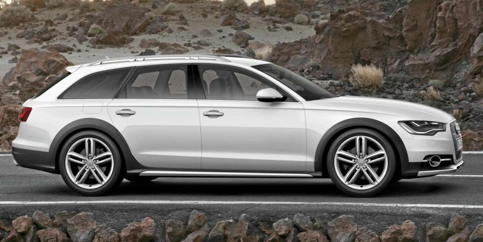 UTSTYR: 18-tommershjul er standard på Audi A6 Allroad. Det samme er luftfjæring og automatgir. FOTO: Audi UTSTYR: 18-tommershjul er standard på Audi A6 Allroad. Det samme er luftfjæring og automatgir. FOTO: Audi