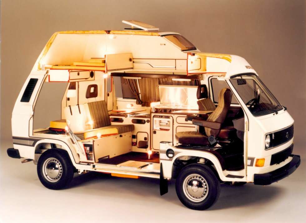 INNREDNING: Her er et eksempel på hvordan en VW kunne innredes av Westfalia. FOTO: Westfalia INNREDNING: Her er et eksempel på hvordan en VW kunne innredes av Westfalia. FOTO: Westfalia