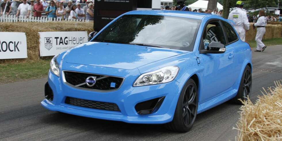 VARM VELKOMST: Konseptet Volvo C30 Polestar fikk en svært varm velkomst av blant andre Jeremy Clarkson. FOTO: Peter Burn VARM VELKOMST: Konseptet Volvo C30 Polestar fikk en svært varm velkomst av blant andre Jeremy Clarkson. FOTO: Peter Burn