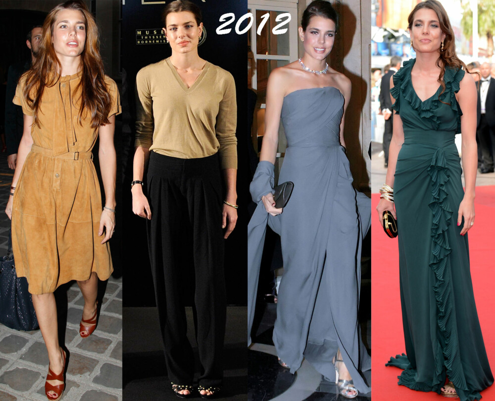 MER FEMININ: Man ser en klar stilendring når Charlotte Casiraghi kommer i midten av tjueårene. Stilen er mer elegant og voksen. MER FEMININ: Man ser en klar stilendring når Charlotte Casiraghi kommer i midten av tjueårene. Stilen er mer elegant og voksen.