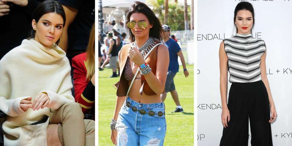 KENDALL JENNER: Modell og it-girl Kendall Jenner har på få år blitt et stilikon med sin trendy, avslappede og chice stil. På bildet til høyre er hun på Kendall og søsteren Kylie sin kolleksjonslansering for Topshop: - Her er hun i sesongens trendy kulotter og cut out-sandaler, topp med høy hals og røde lepper, sier Ida Elise Eide Einarsdottir, moteblogger og redaktør for nettmagasinet Vixen.no. KENDALL JENNER: Modell og it-girl Kendall Jenner har på få år blitt et stilikon med sin trendy, avslappede og chice stil. På bildet til høyre er hun på Kendall og søsteren Kylie sin kolleksjonslansering for Topshop: - Her er hun i sesongens trendy kulotter og cut out-sandaler, topp med høy hals og røde lepper, sier Ida Elise Eide Einarsdottir, moteblogger og redaktør for nettmagasinet Vixen.no.