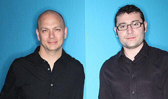 HOPPET AV: Tony Fadell (tv) og Matt Rogers hoppet av Apple-skuta i 2010 og etablerte Nest Labs. HOPPET AV: Tony Fadell (tv) og Matt Rogers hoppet av Apple-skuta i 2010 og etablerte Nest Labs.