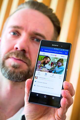 STØTTESIDE: Da lillesøsteren ble alvorlig syk, forsto Kenneth Nilssen at moren og stefaren kom til å trenge hjelp fra omgivelsene. Dermed startet han og tanten Else en egen støtteside på Facebook. STØTTESIDE: Da lillesøsteren ble alvorlig syk, forsto Kenneth Nilssen at moren og stefaren kom til å trenge hjelp fra omgivelsene. Dermed startet han og tanten Else en egen støtteside på Facebook.
