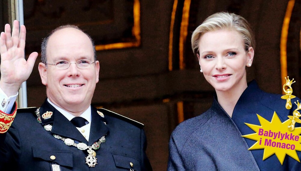 Lykkelige: Fyrst Albert og fyrstinne Charlene kan juble over at de nå venter sitt første barn sammen. Lykkelige: Fyrst Albert og fyrstinne Charlene kan juble over at de nå venter sitt første barn sammen.