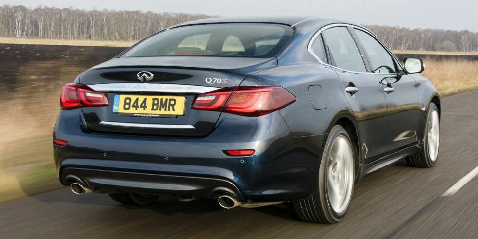 PRØVEKJØRT: Nissan Infiniti Q70S 2,2d. FOTO: Produsent PRØVEKJØRT: Nissan Infiniti Q70S 2,2d. FOTO: Produsent