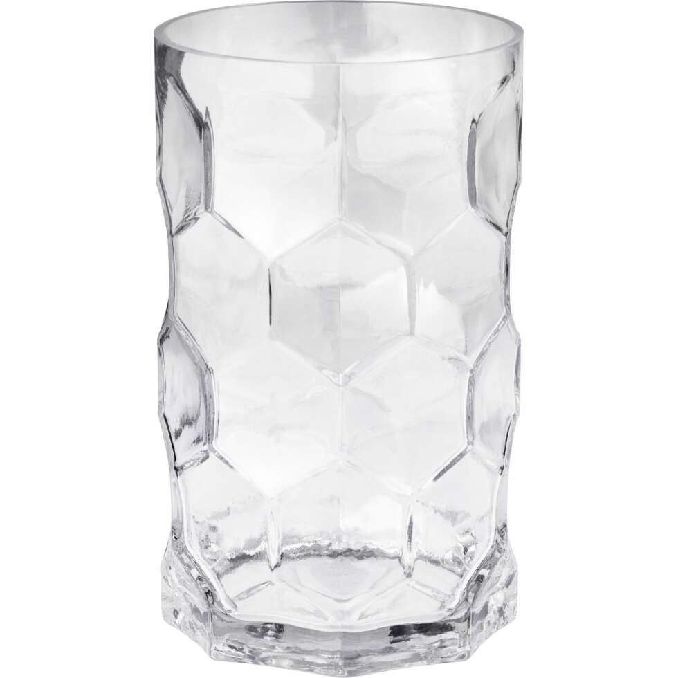 Glassvase fra Åhlens, kr 129. Glassvase fra Åhlens, kr 129.