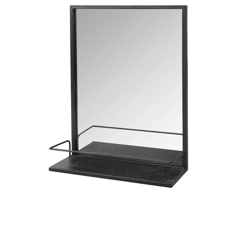 Speil med hylle fra Broste Copenhagen, kr 479. Speil med hylle fra Broste Copenhagen, kr 479.