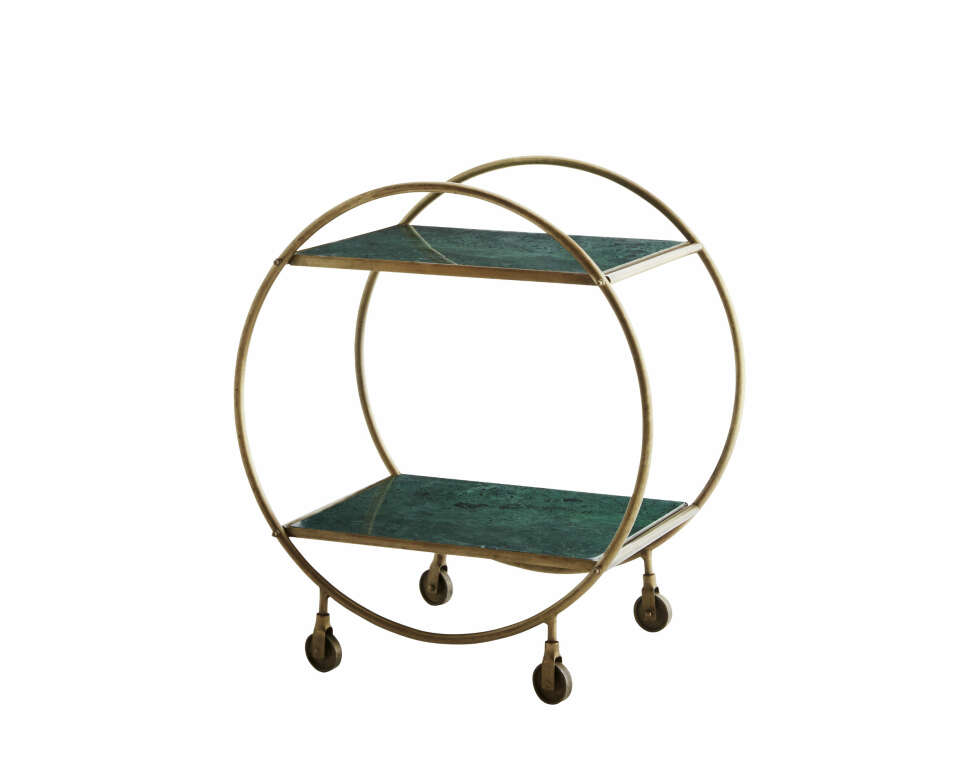 Trillebord med marmorflater fra Madam Stoltz, kr 3900. Trillebord med marmorflater fra Madam Stoltz, kr 3900.