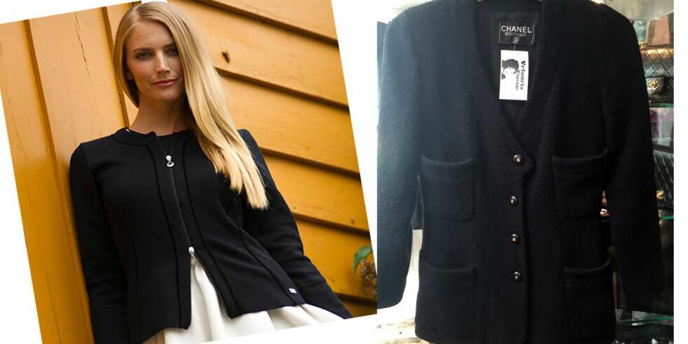 JAKKEN «ALLE» KLER: Dale of Norway har nylig utgitt jakken «Ragnhild», som de omtaler som «Norges svar på Chanel» (på bildet helt til høyre). Under har vi samlet ekspertenes beste stylingtips og plukket ut de fineste budsjettvarianter som er i butikk nå - i ekte Chanel-ånd (som du kan se en vintagevariant av til venstre, kr 6500). JAKKEN «ALLE» KLER: Dale of Norway har nylig utgitt jakken «Ragnhild», som de omtaler som «Norges svar på Chanel» (på bildet helt til høyre). Under har vi samlet ekspertenes beste stylingtips og plukket ut de fineste budsjettvarianter som er i butikk nå - i ekte Chanel-ånd (som du kan se en vintagevariant av til venstre, kr 6500).