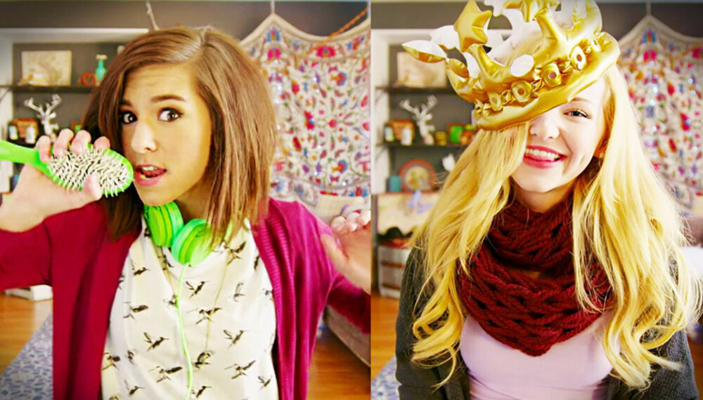 Christina Grimmie og Dove Cameron Christina Grimmie og Dove Cameron