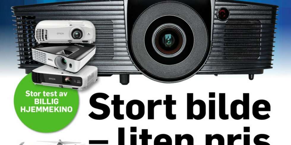 I SALG NÅ: Stor test av projektorer til hjemmekino, reportasjer, guider og mange tester. I SALG NÅ: Stor test av projektorer til hjemmekino, reportasjer, guider og mange tester.
