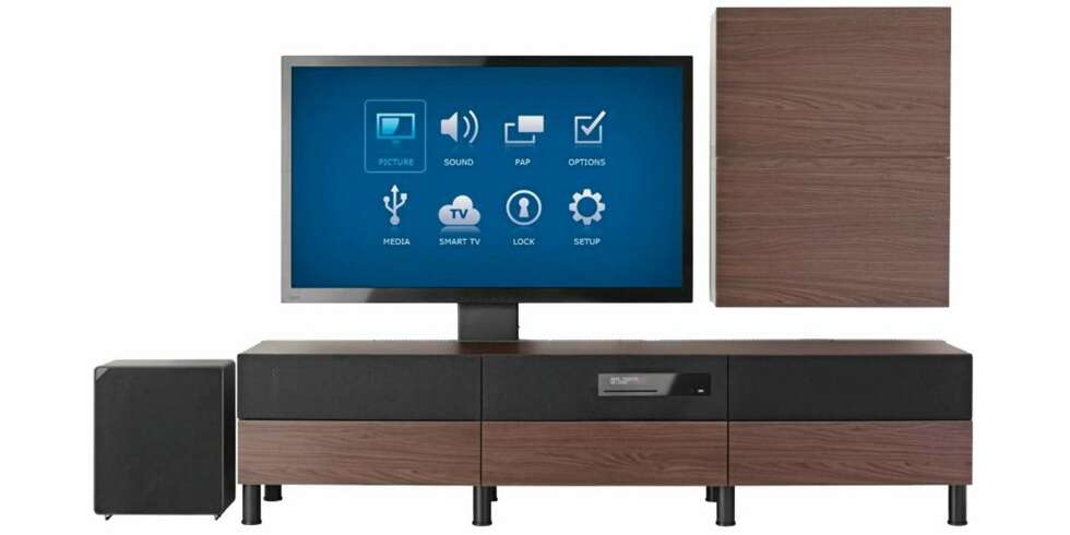 UPPLEVA: Til høsten kan du kjøpe IKEA-møbler med TV og lyd integrert. UPPLEVA: Til høsten kan du kjøpe IKEA-møbler med TV og lyd integrert.