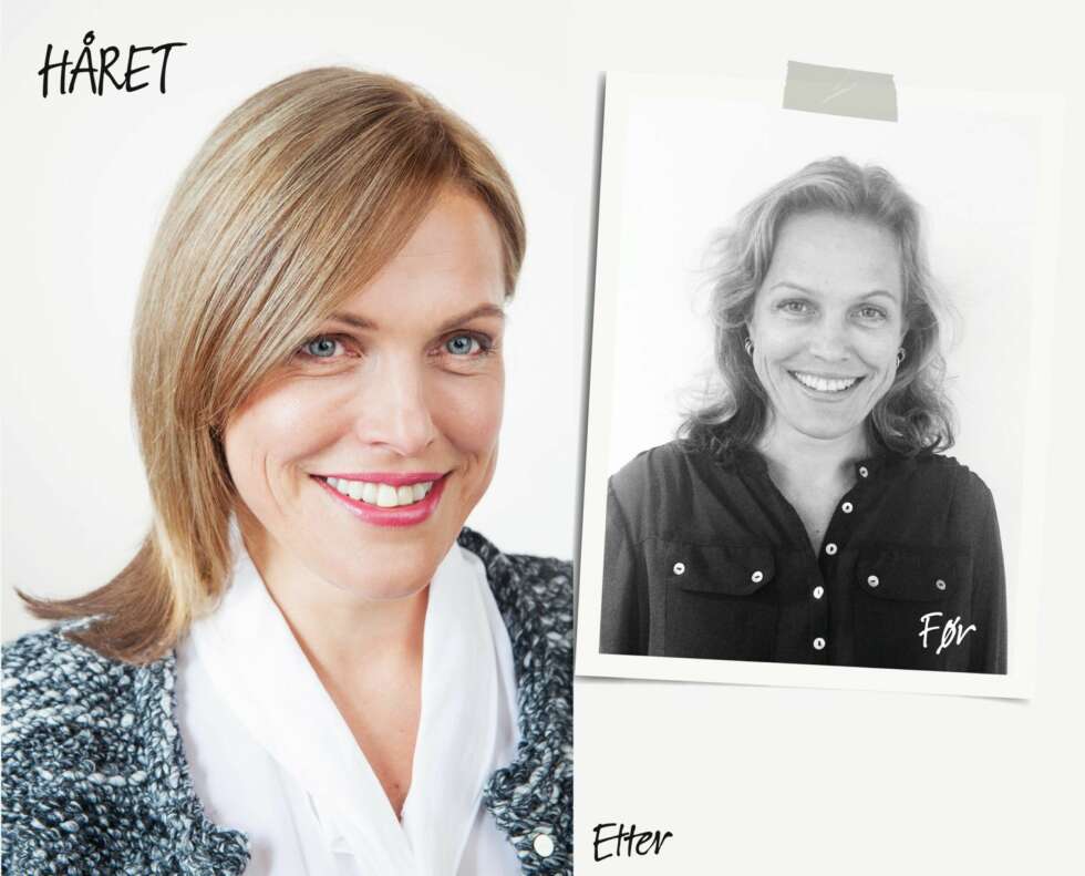 HÅRET: Hårstylist Adam Schjølberg forteller at håret til Siri var litt for blondt og litt for gult og tørt. Det ville han gjøre noe med. Og slik ble resultatet! HÅRET: Hårstylist Adam Schjølberg forteller at håret til Siri var litt for blondt og litt for gult og tørt. Det ville han gjøre noe med. Og slik ble resultatet!