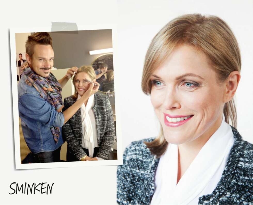 SMINKEN: Makeupartist Tore Petterson lærte Siri noen superenkle trisk for å kunne se ekstra frisk ut. SMINKEN: Makeupartist Tore Petterson lærte Siri noen superenkle trisk for å kunne se ekstra frisk ut.