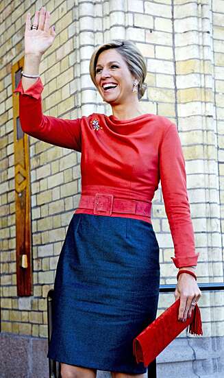 NUMMER TRE: Nederlands dronning Maxima. NUMMER TRE: Nederlands dronning Maxima.