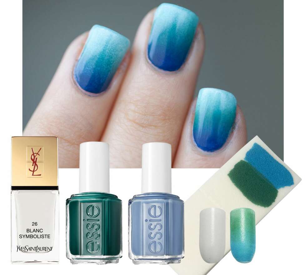 GRADIENT: Produkter: Produkter fra venstre: YSL Vernis i fargen Blanc Symboliste, kr 295. Essie Nailpolish i fargen Straight Stylenomics, kr 129. Essie Nailpolish i fargen Bikini SO Teeny, kr 129. GRADIENT: Produkter: Produkter fra venstre: YSL Vernis i fargen Blanc Symboliste, kr 295. Essie Nailpolish i fargen Straight Stylenomics, kr 129. Essie Nailpolish i fargen Bikini SO Teeny, kr 129.