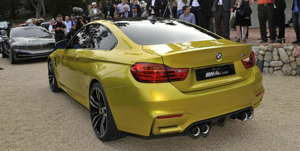 KONSEPT: BMW M4 Coupe. FOTO: Hardy Mutschler KONSEPT: BMW M4 Coupe. FOTO: Hardy Mutschler