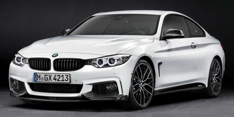 4-SERIE: BMW 4-serie med M Performance-oppsett. FOTO: BMW 4-SERIE: BMW 4-serie med M Performance-oppsett. FOTO: BMW