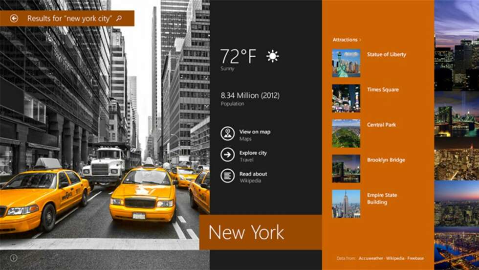 GLOBALT SØK: En ny og bedre søkefunksjon kommer med Windows 8.1. GLOBALT SØK: En ny og bedre søkefunksjon kommer med Windows 8.1.