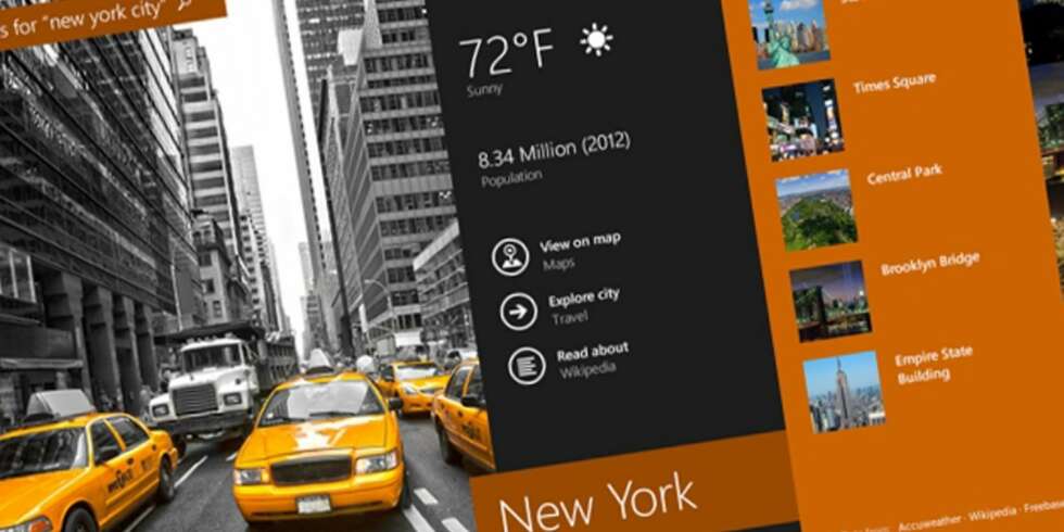 GLOBALT SØK: En ny og bedre søkefunksjon kommer med Windows 8.1. GLOBALT SØK: En ny og bedre søkefunksjon kommer med Windows 8.1.