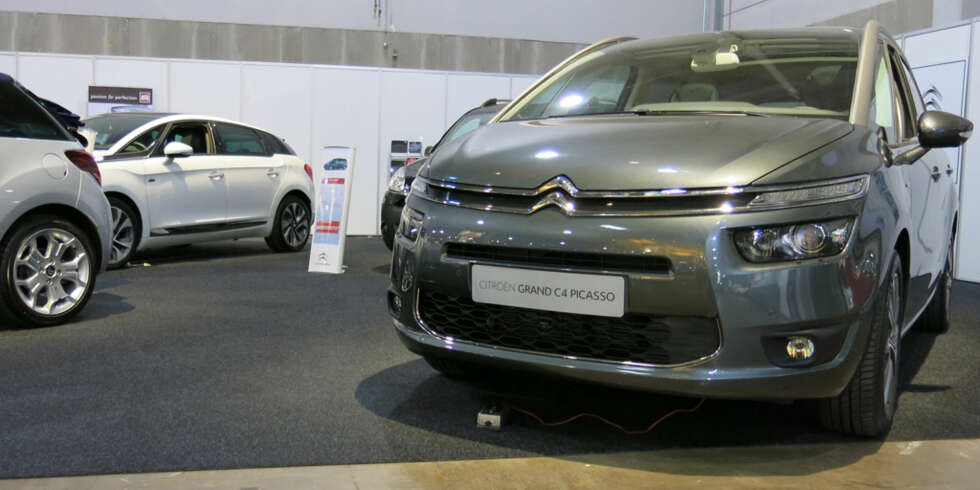 FLERBRUKSSJEFEN: Citroën C4 Grand Picasso har norgespremiere på vår stand. FOTO: Martin Jansen FLERBRUKSSJEFEN: Citroën C4 Grand Picasso har norgespremiere på vår stand. FOTO: Martin Jansen