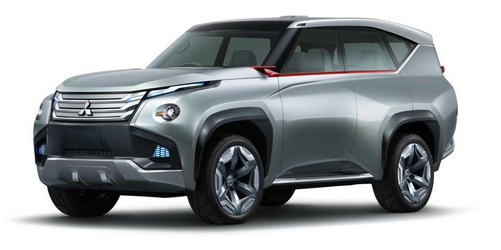 NY PAJERO: Mitsubishi GC-PHEV-3. ILLUSTRASJON: Mitsubishi NY PAJERO: Mitsubishi GC-PHEV-3. ILLUSTRASJON: Mitsubishi