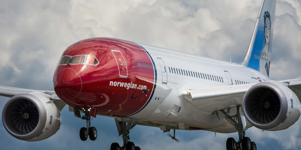 FINESSER: Norwegian reklamerer også med at i denne flytypen vil det være renere kabinluft, lavere trykkfall i kabinen og mindre støy. FINESSER: Norwegian reklamerer også med at i denne flytypen vil det være renere kabinluft, lavere trykkfall i kabinen og mindre støy.