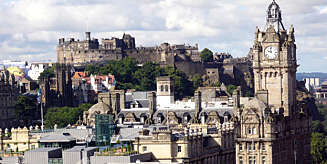 EDINBURG: I stedet for London. EDINBURG: I stedet for London.