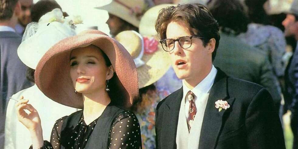 KLASSIKER: En ung Hugh Grant i Fire bryllup og en gravferd. KLASSIKER: En ung Hugh Grant i Fire bryllup og en gravferd.