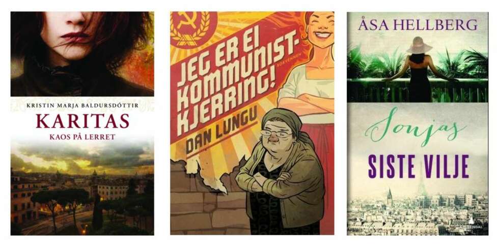 BIBLIOTEKARENS FAVORITTER: Dette er bibliotekarens beste tips for årets bøker. FOTO: Forlagene BIBLIOTEKARENS FAVORITTER: Dette er bibliotekarens beste tips for årets bøker. FOTO: Forlagene
