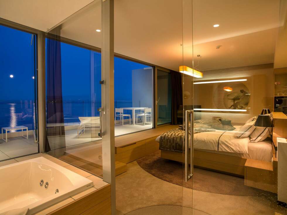 LEKKERT: Luksussuiten på Hotel & restaurant Bevanda i Opatija, Kroatia. FOTO: Hotellet LEKKERT: Luksussuiten på Hotel & restaurant Bevanda i Opatija, Kroatia. FOTO: Hotellet
