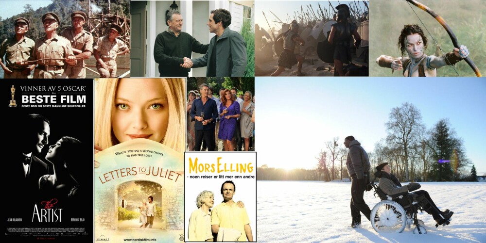 PÅ TV: Et utvalg av filmene Silvia og Jan anbefaler å se i jula. FOTO: Warner Bros Sandrew Metronome Norge, United International Pictures, Nordisk Film Distribusjon, Jonathan Hession, Scanbox. PÅ TV: Et utvalg av filmene Silvia og Jan anbefaler å se i jula. FOTO: Warner Bros Sandrew Metronome Norge, United International Pictures, Nordisk Film Distribusjon, Jonathan Hession, Scanbox.