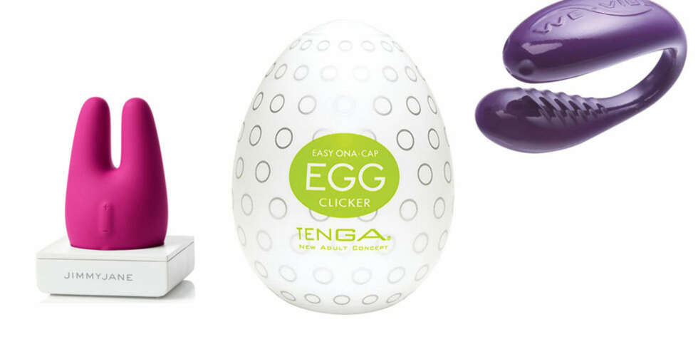 NYTELSE: Jimmy Jane Form 2, 1199 kr, Tenga Egg, 439 kr, We Vibe 3, 1279 kr. NYTELSE: Jimmy Jane Form 2, 1199 kr, Tenga Egg, 439 kr, We Vibe 3, 1279 kr.
