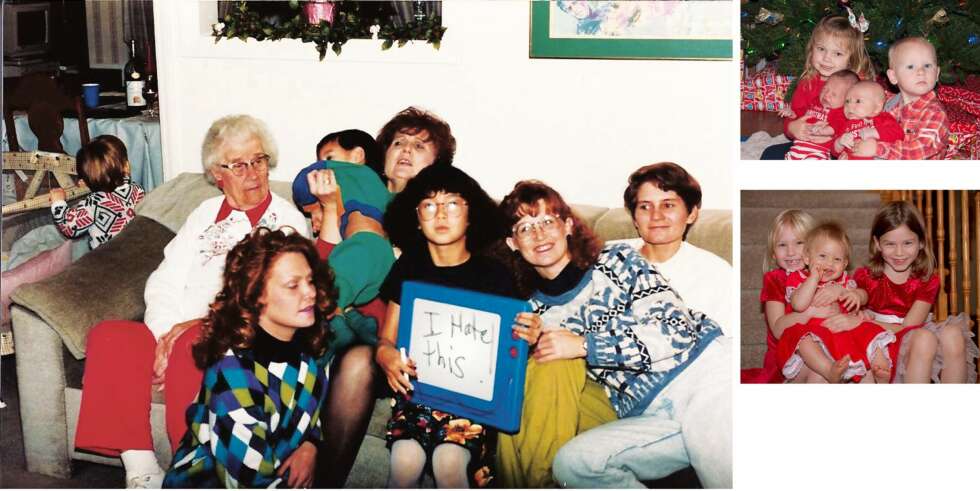 LA BARN VÆRE BARN: Bildene til høyre fungerer bedre enn bildet til venstre. FOTO: AwkwardFamilyPhotos.com, DSC_0018/Flickr.com og Rain 0975/Flickr.com LA BARN VÆRE BARN: Bildene til høyre fungerer bedre enn bildet til venstre. FOTO: AwkwardFamilyPhotos.com, DSC_0018/Flickr.com og Rain 0975/Flickr.com