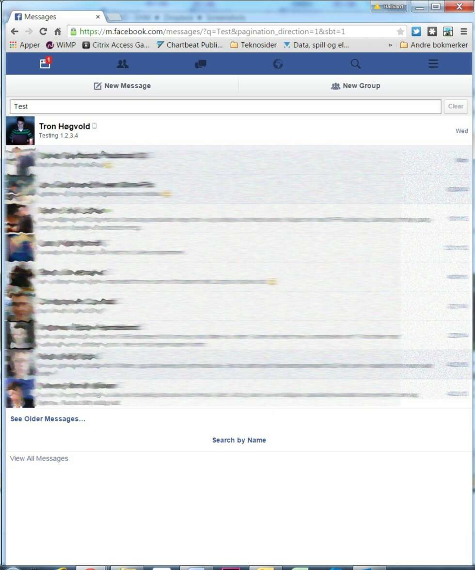 MELDINGER: Det finnes mer enn en måte å bruker Facebook Messages på. MELDINGER: Det finnes mer enn en måte å bruker Facebook Messages på.