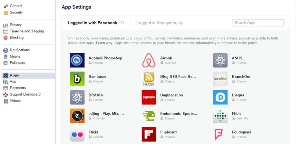 HVOR MANGE? Har du ukritisk gitt tredjepartsapper lov til å bruke din Facebook-konto? Sjekk hvilke apper som har tillatelse og slett alle du ikke bruker. HVOR MANGE? Har du ukritisk gitt tredjepartsapper lov til å bruke din Facebook-konto? Sjekk hvilke apper som har tillatelse og slett alle du ikke bruker.